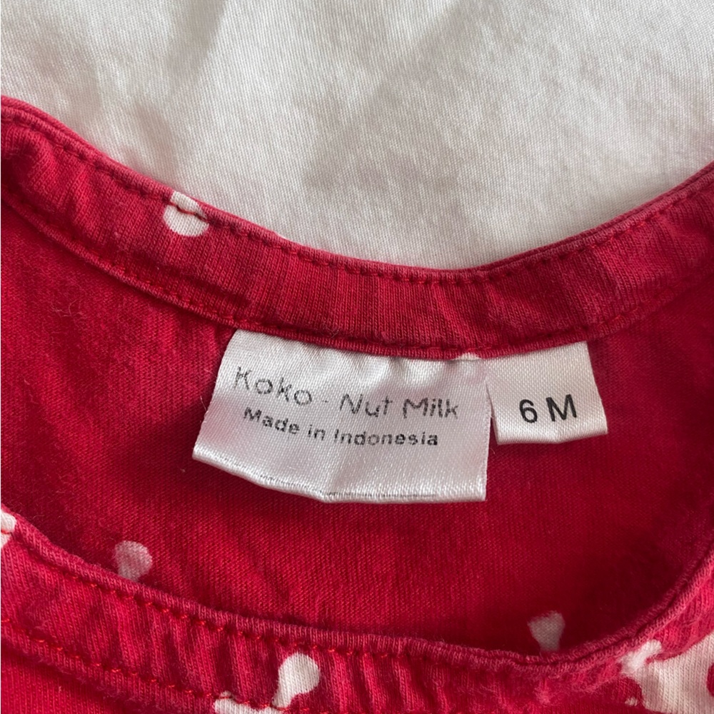 Red Anchor Kids Bodysuit